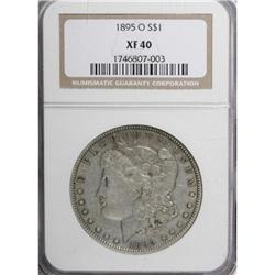 1895-O $1 XF40 NGC