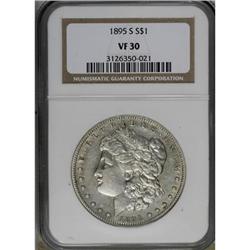 1895-S $1 VF30 NGC