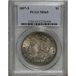 1897-S $1 MS65 PCGS