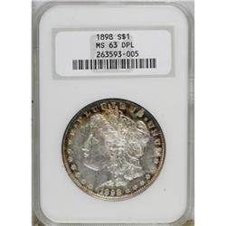1898 $1 Deep Mirror Prooflike MS63 NGC