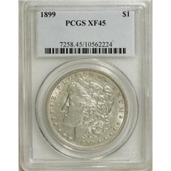 1899 $1 XF45 PCGS