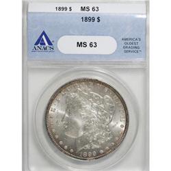 1899 $1 MS63 ANACS