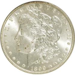 1899 $1 MS63 PCGS