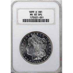 1899-O $1 Deep Mirror Prooflike MS65 NGC