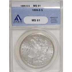 1899-S $1 MS61 ANACS