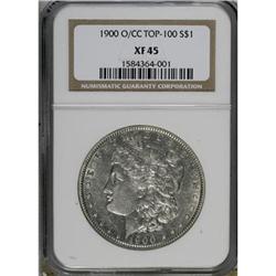 1900-O/CC $1 XF45 NGC