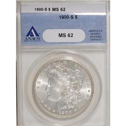 1900-S $1 MS62 ANACS