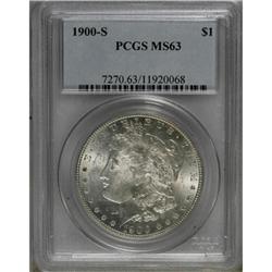 1900-S $1 MS63 PCGS