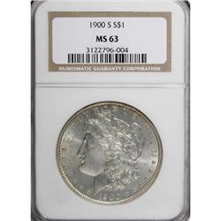 1900-S $1 MS63 NGC