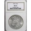 Image 1 : 1901-S $1 MS63 NGC