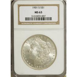 1901-S $1 MS63 NGC