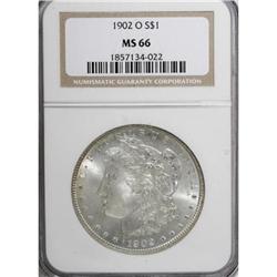 1902-O $1 MS66 NGC