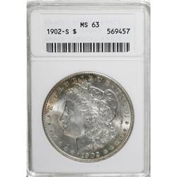 1902-S $1 MS63 ANACS