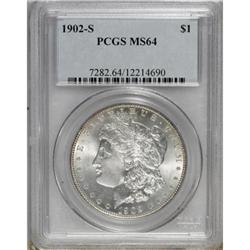 1902-S $1 MS64 PCGS