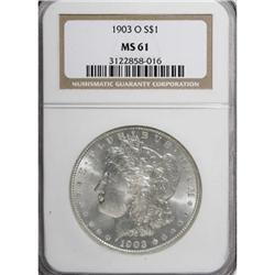 1903-O $1 MS61 NGC