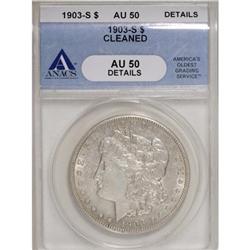 1903-S $1 AU50 ANACS