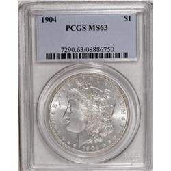 1904 $1 MS63 PCGS