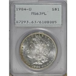 1904-O $1 Prooflike MS63 PCGS