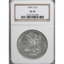 1904-S $1 XF45 NGC