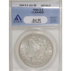 1904-S $1 AU50 ANACS