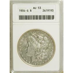 1904-S $1 AU53 ANACS