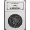 Image 3 : 1921 $1 AU58 NGC