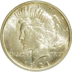 1921 $1 MS63 PCGS