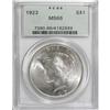 Image 3 : 1923 $1 MS66 PCGS
