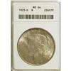 Image 1 : 1923-D $1 MS64 ANACS