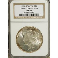 1928-S $1 MS63 NGC