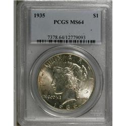 1935 $1 MS64 PCGS