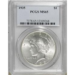 1935 $1 MS65 PCGS