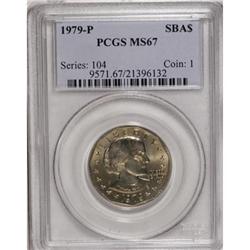 1979-P SBA$ MS67 PCGS
