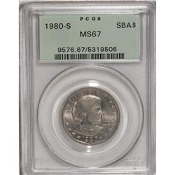 1980-S SBA$ MS67 PCGS