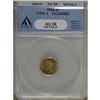 Image 1 : 1854 G$1 Type Two AU50 ANACS