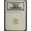 Image 1 : 1873 G$1 Open 3 MS63 NGC