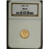 Image 1 : 1889 G$1 MS64 NGC