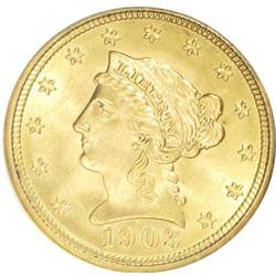 1903 $2 1/2 MS63 NGC