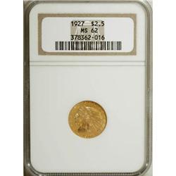 1927 $2 1/2 MS62 NGC