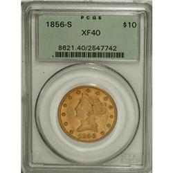 1856-S $10 XF40 PCGS