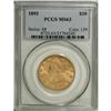 Image 1 : 1893 $10 MS63 PCGS