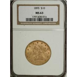 1895 $10 MS63 NGC