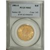 1901-S $10 MS62 PCGS