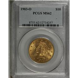 1903-O $10 MS62 PCGS