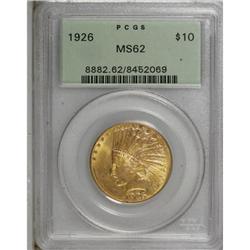 1926 $10 MS62 PCGS