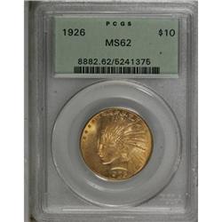 1926 $10 MS62 PCGS