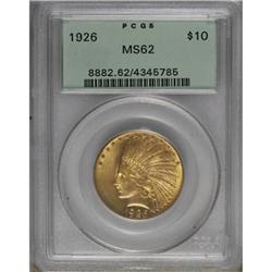 1926 $10 MS62 PCGS