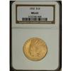 Image 1 : 1932 $10 MS63 NGC