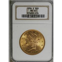 1896-S $20 MS63 NGC