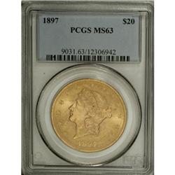 1897 $20 MS63 PCGS
